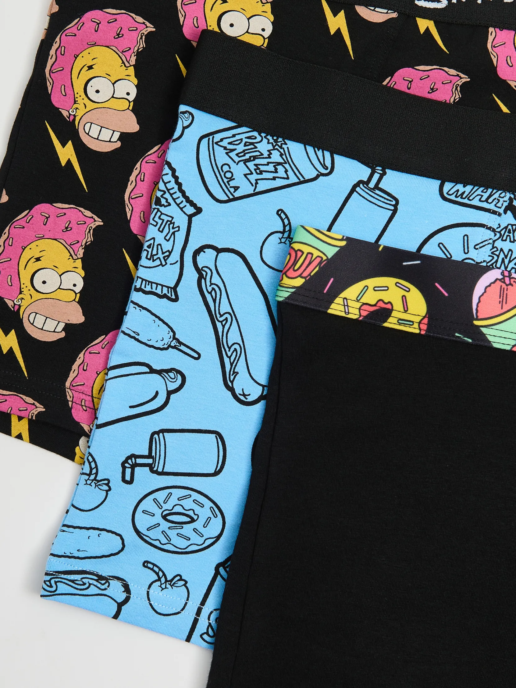 Outlet 3 pack bokserek The Simpsons Bokserki