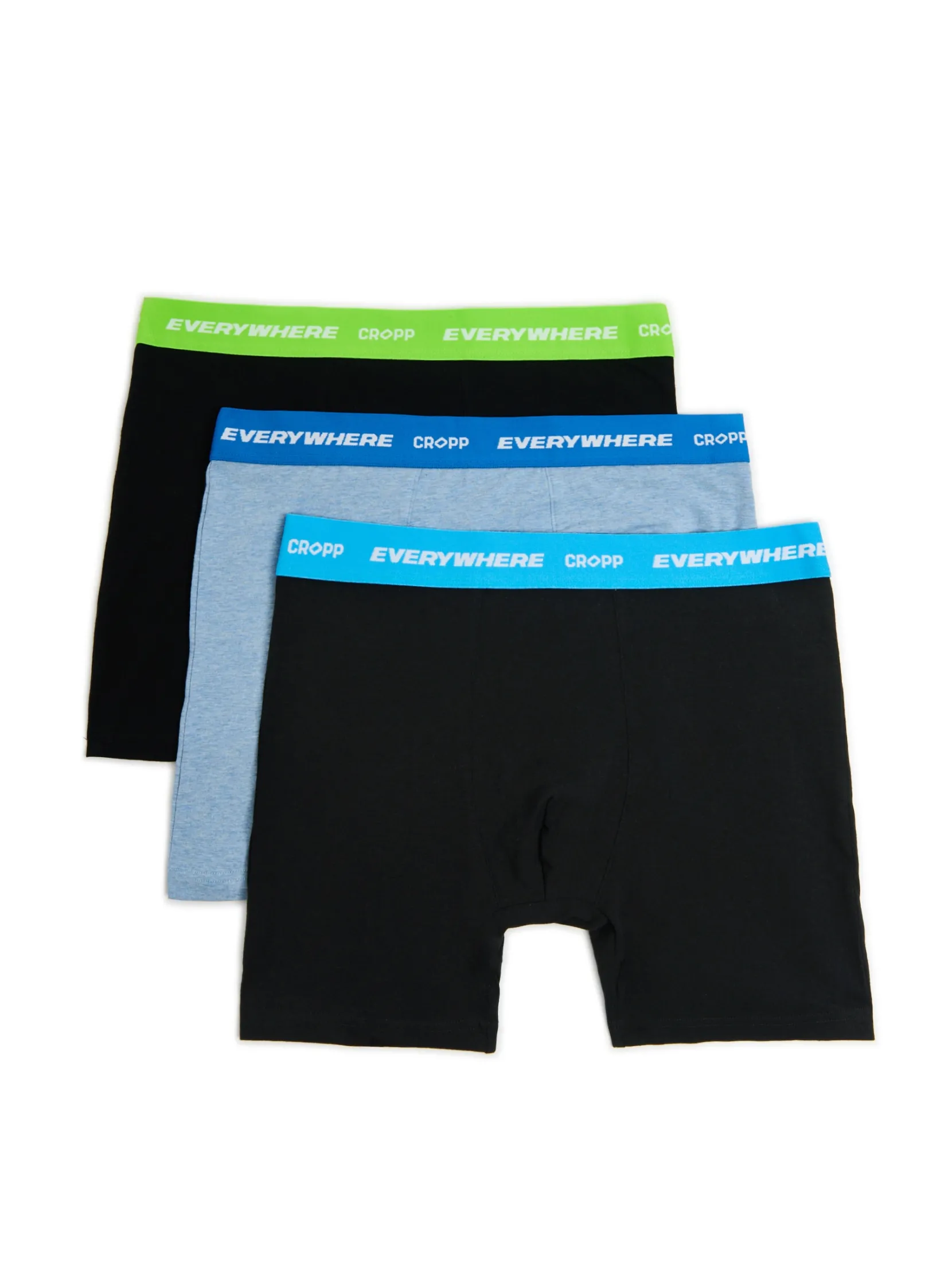 Fashion 3 pack bokserek z kolorowym wykończeniem Bokserki