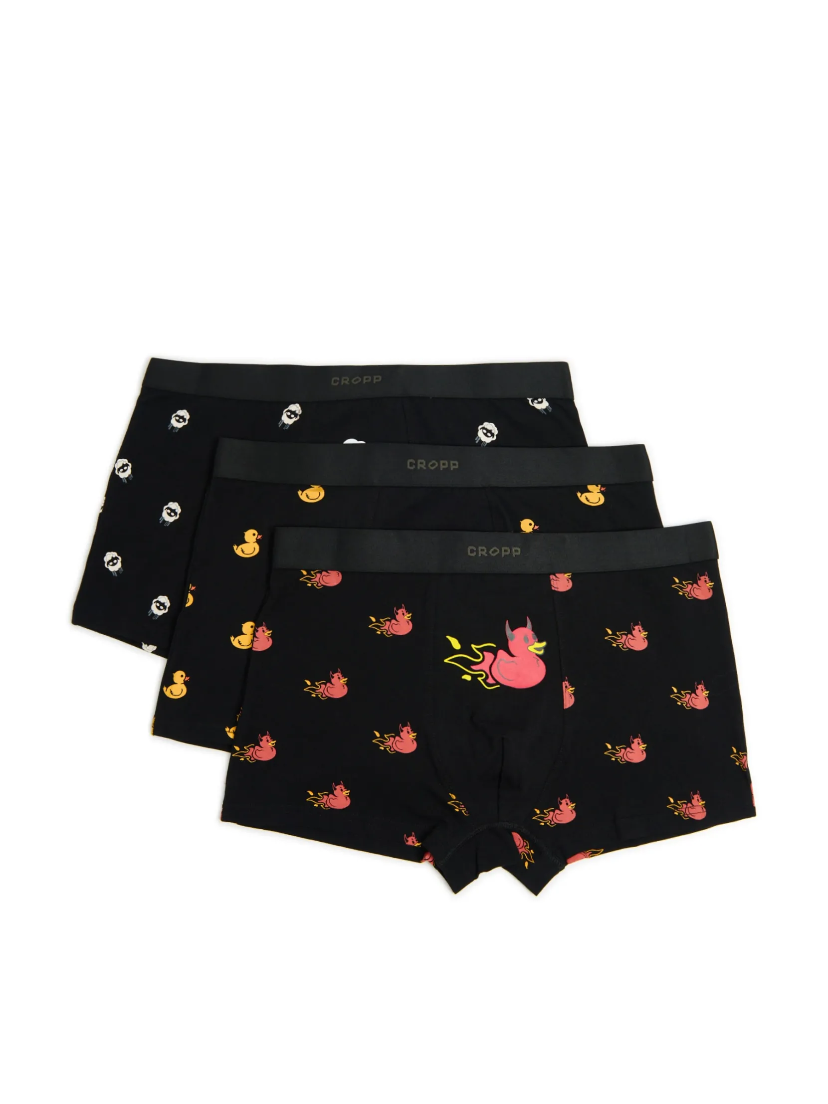 Best 3 pack bokserek z motywem zwierzęcym Bokserki