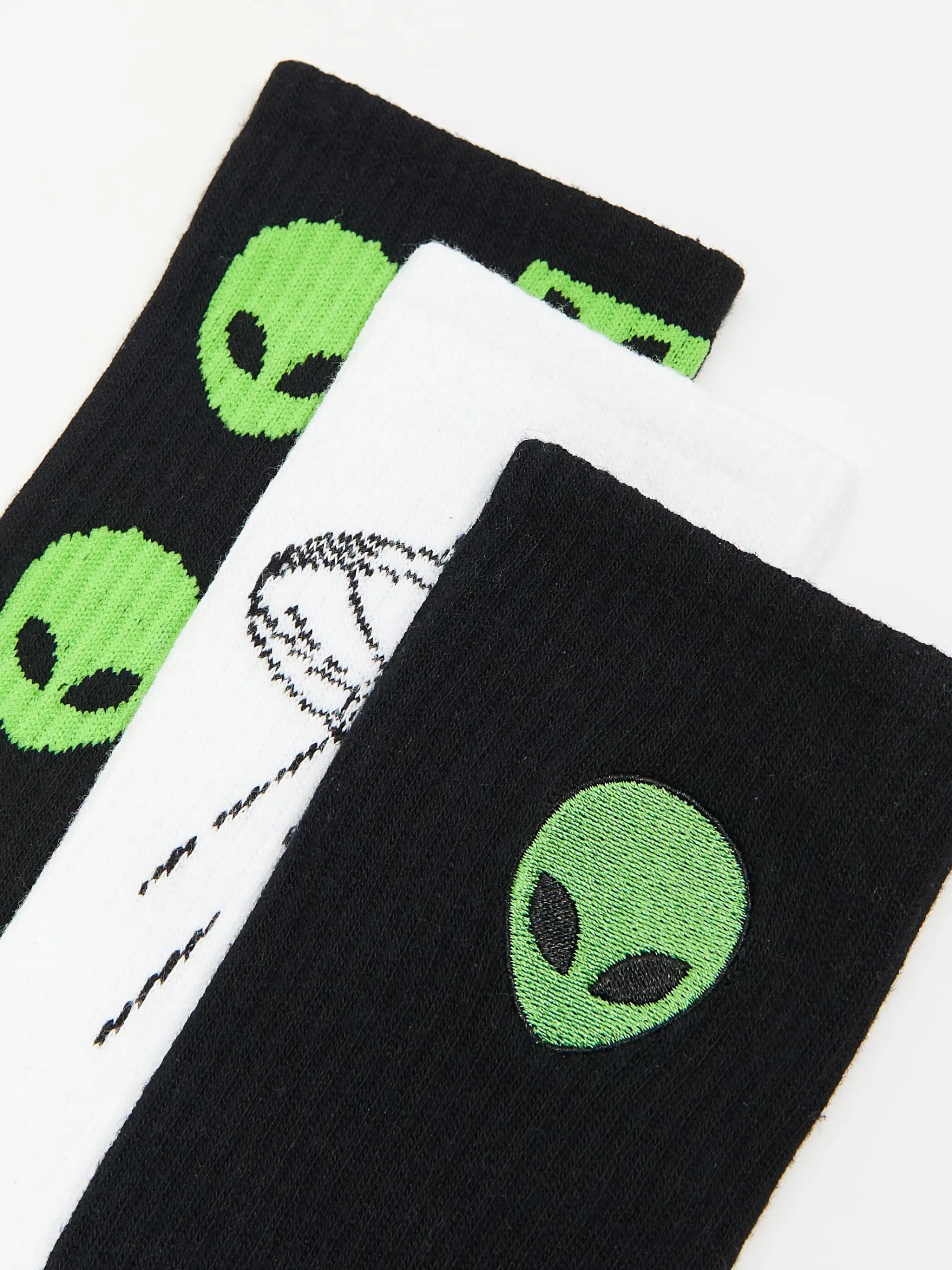 Clearance 3 pack długich skarpet alien Skarpetki