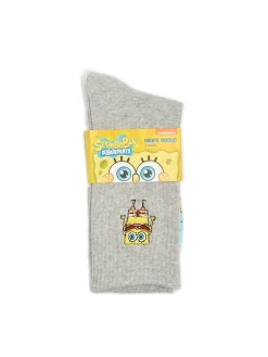 Online 3 pack długich skarpet SpongeBob SquarePants Skarpetki