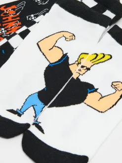 Sale 3 pack krótkich skarpet Johnny Bravo Skarpetki