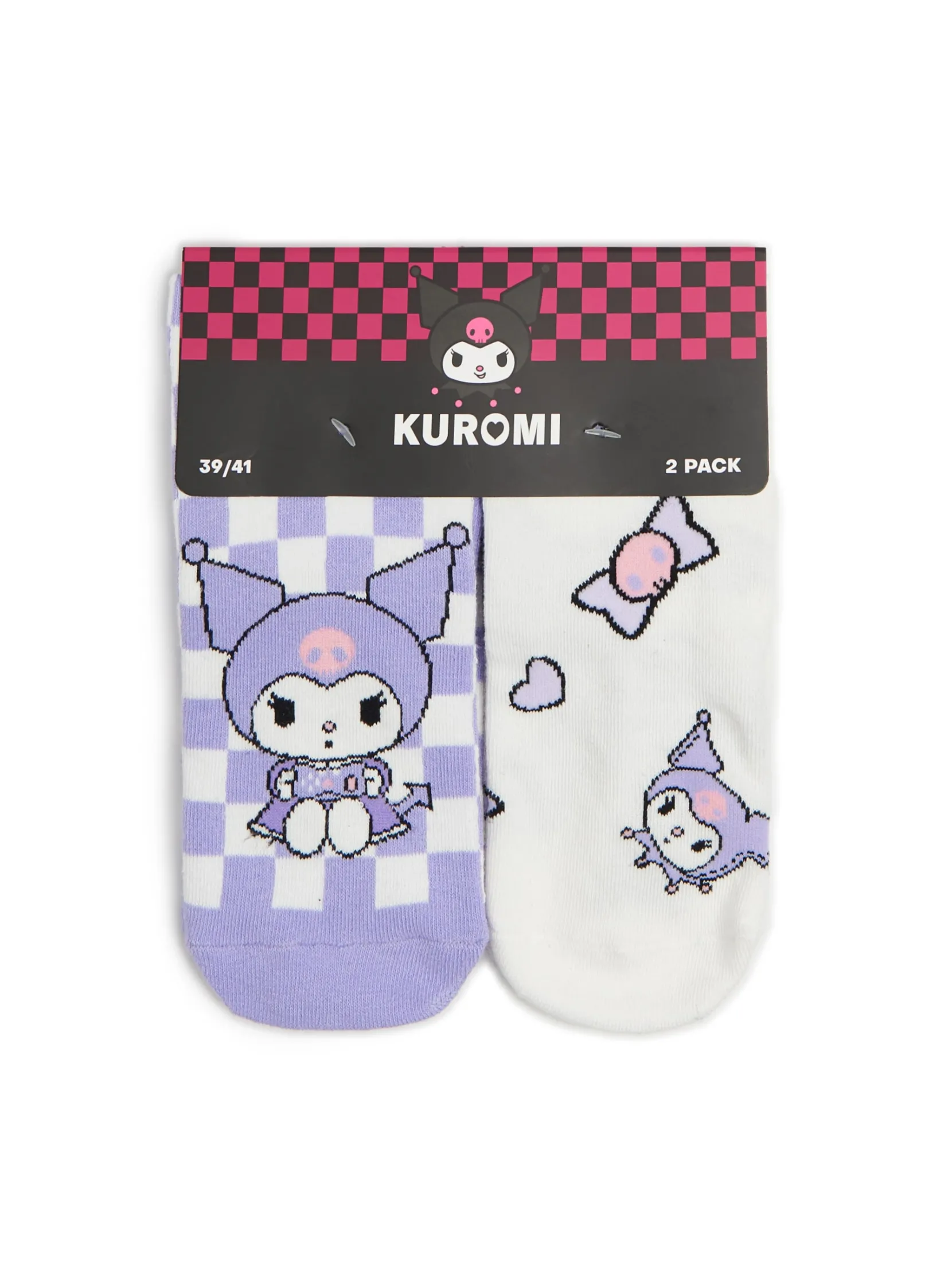 Hot 2 pack skarpet Kuromi Skarpety, Rajstopy