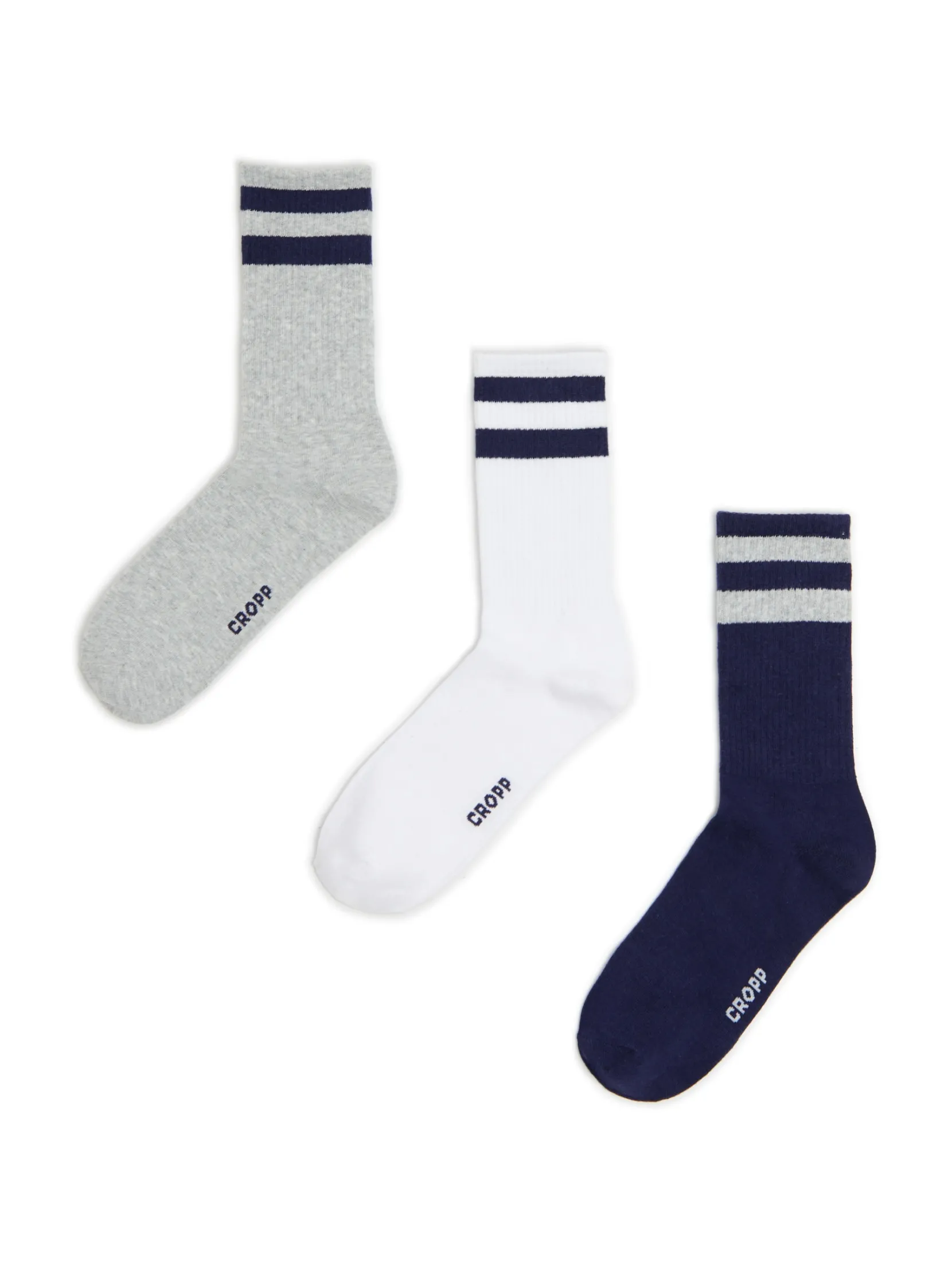 Best 3 pack skarpet w paski Skarpetki|Basic