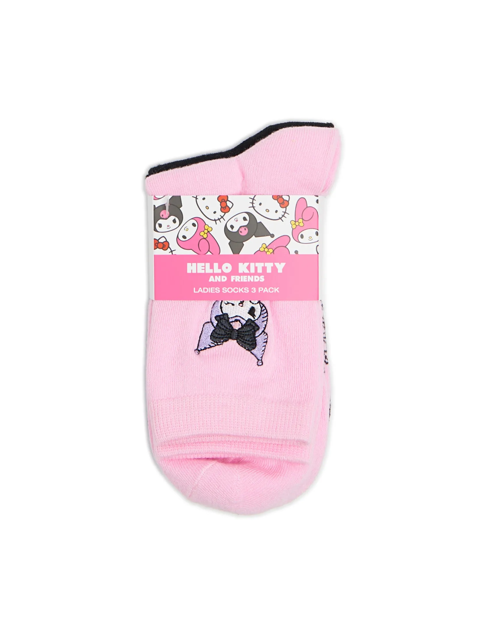 Fashion 3 pack skarpet z serii Hello Kitty and Friends Skarpety, Rajstopy