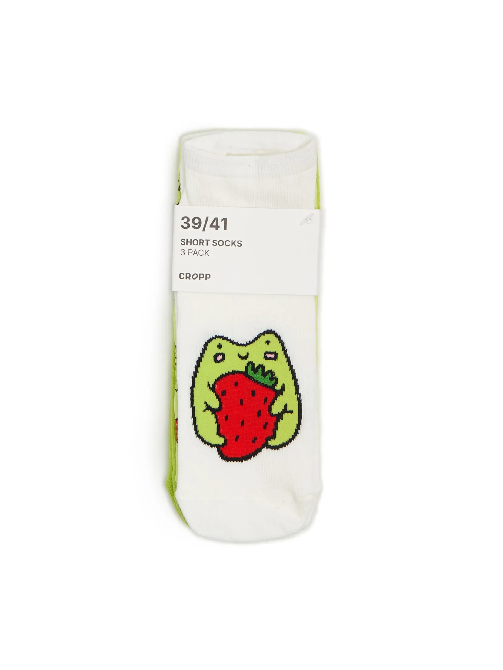 Outlet 3 pack skarpetek z żabami Skarpety, Rajstopy