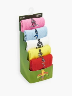Best 5 pack skarpetek z haftem Power Rangers Skarpety, Rajstopy