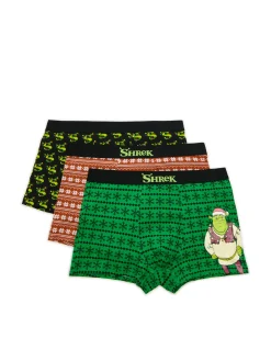 Sale 3 pack świątecznych bokserek Shrek Akcesoria Świąteczne|Bokserki