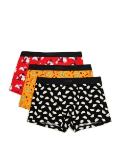 Outlet 3 pack świątecznych bokserek Akcesoria Świąteczne|Bokserki