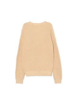 Fashion Żakardowy sweter Swetry