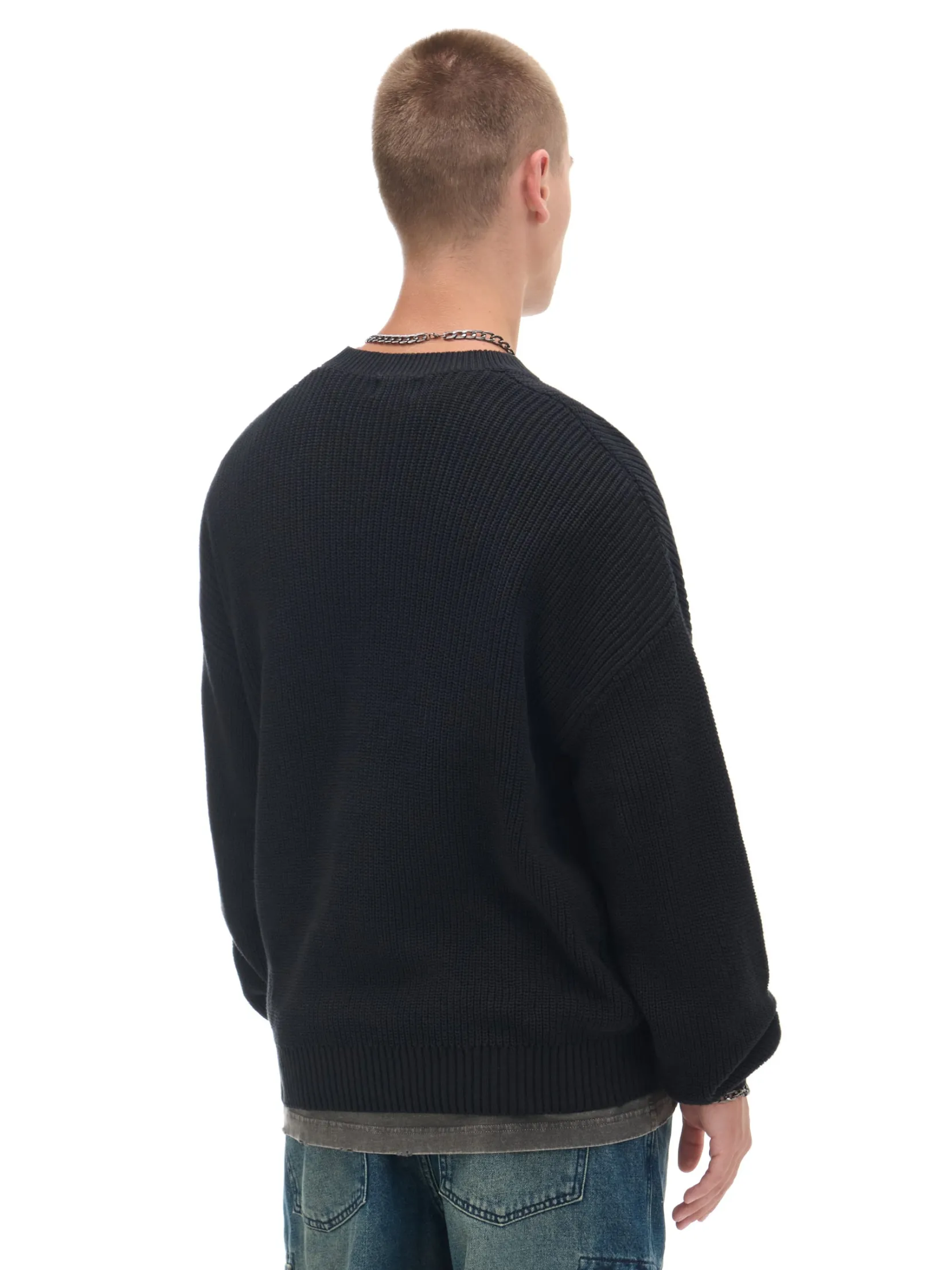 Outlet Żakardowy sweter Swetry