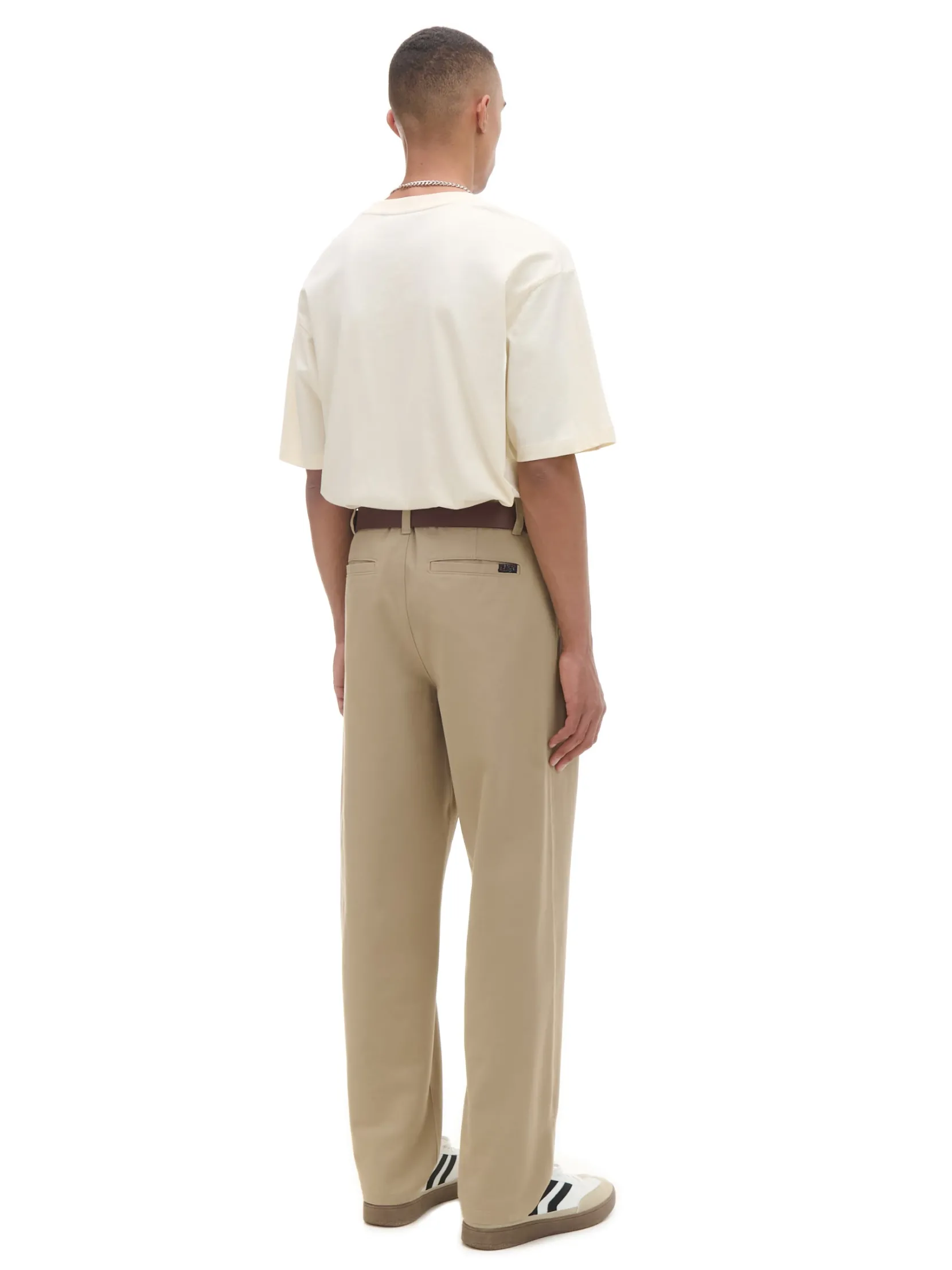 Clearance Bawełniane spodnie loose Spodnie