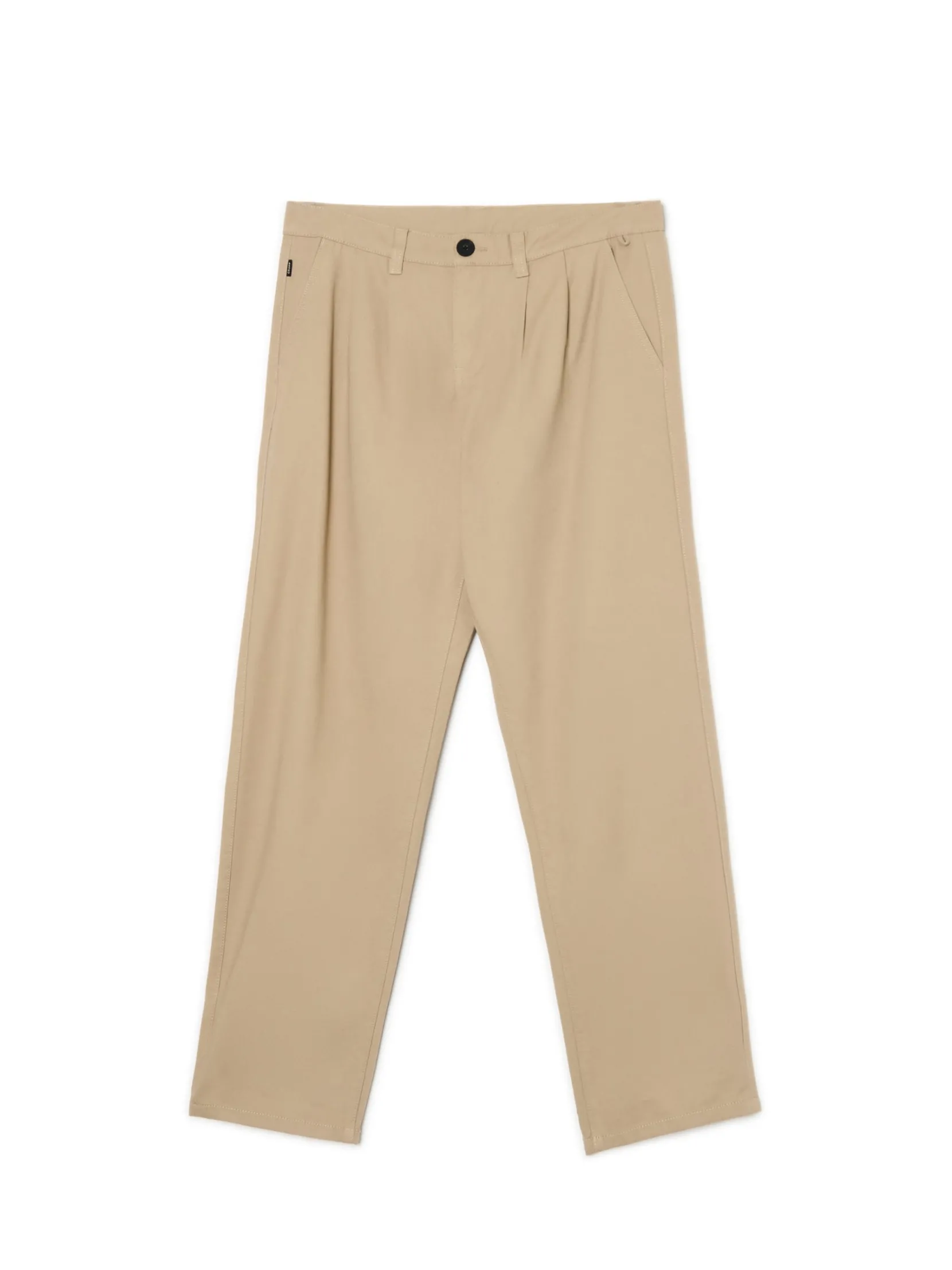 Clearance Bawełniane spodnie loose Spodnie