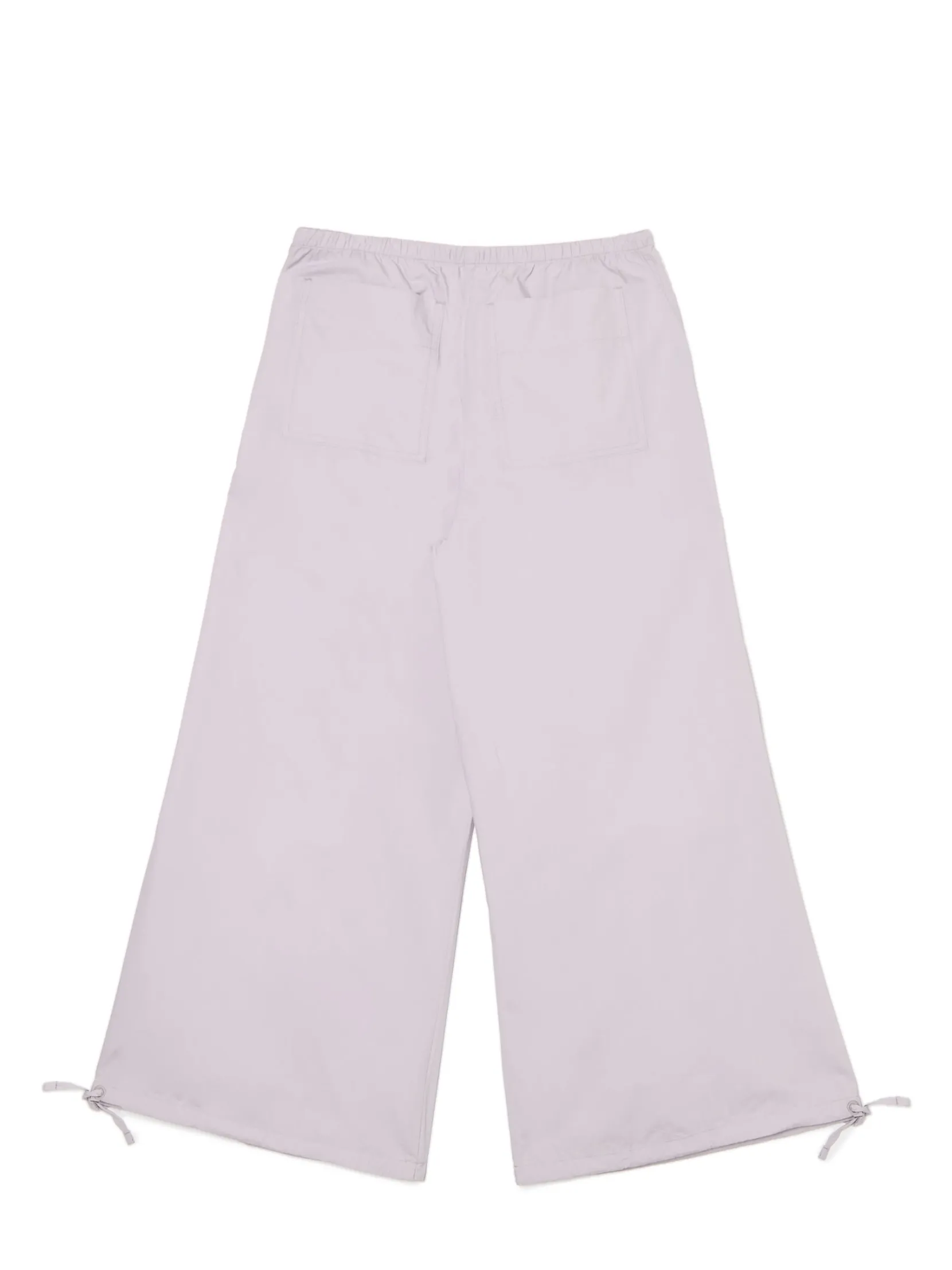 Discount Bawełniane spodnie wide leg Spodnie