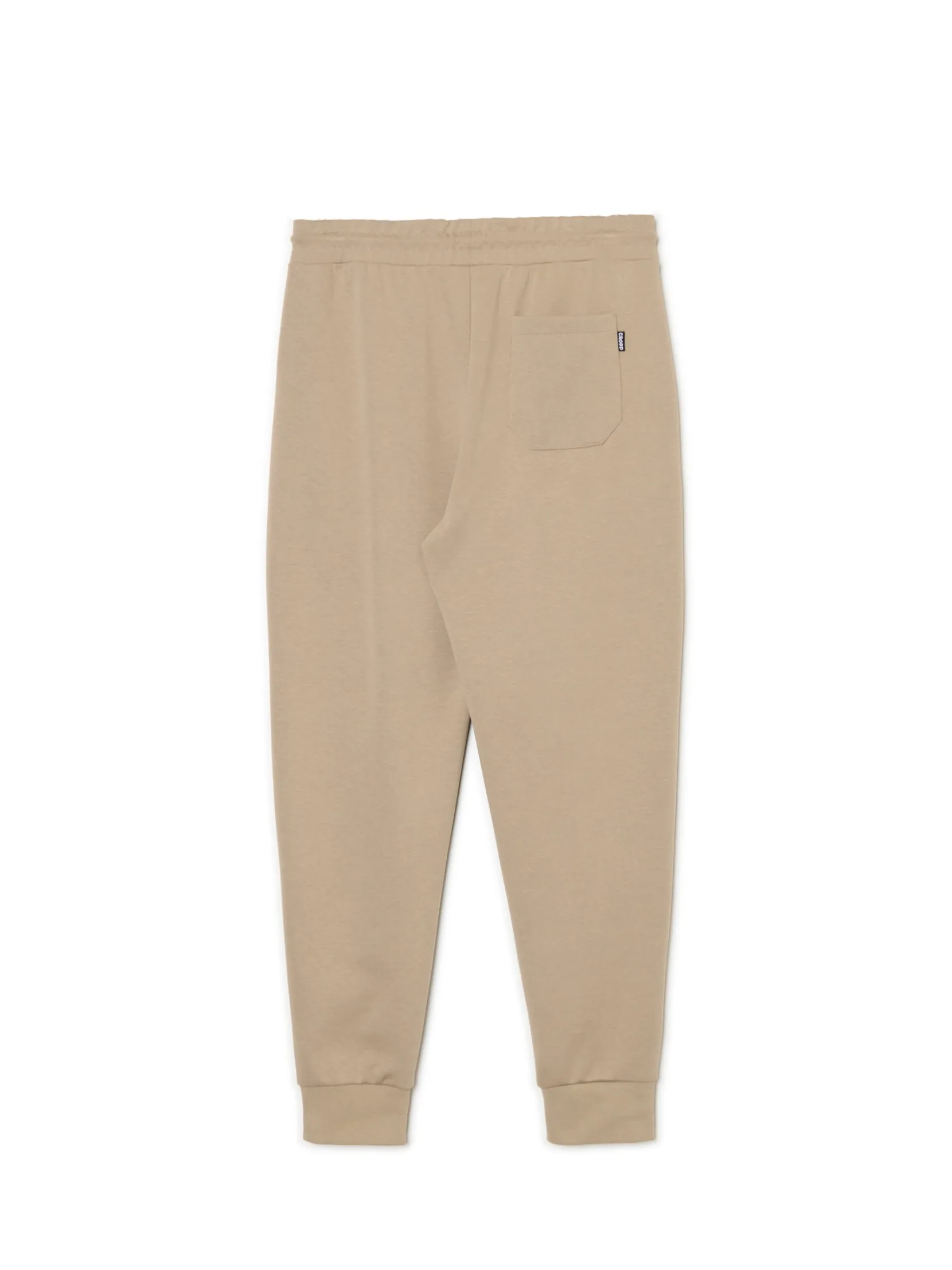 Clearance Beżowe dresowe joggery regular Spodnie