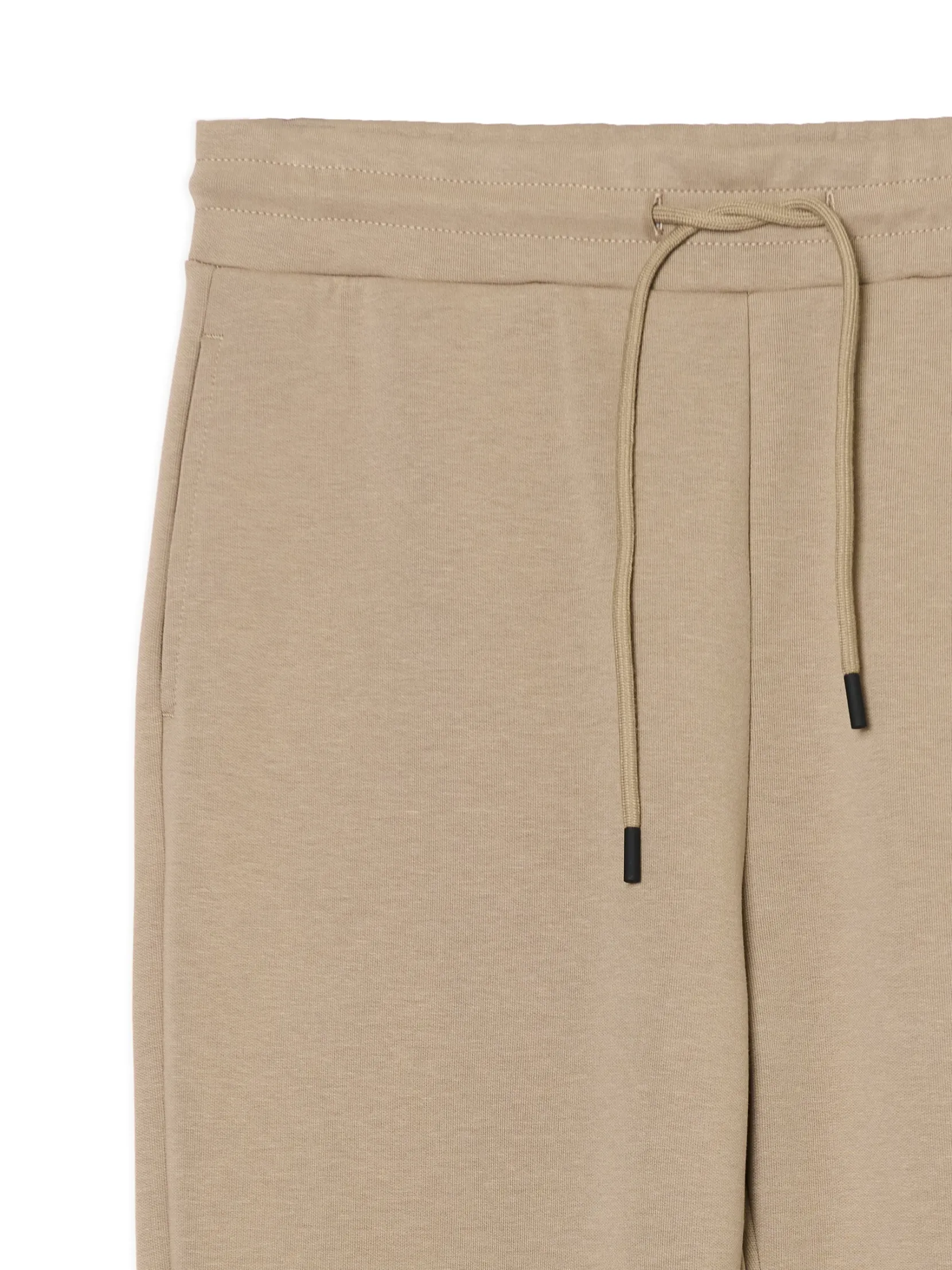Clearance Beżowe dresowe joggery regular Spodnie