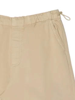 Hot Beżowe jeansy parachute Jeansy