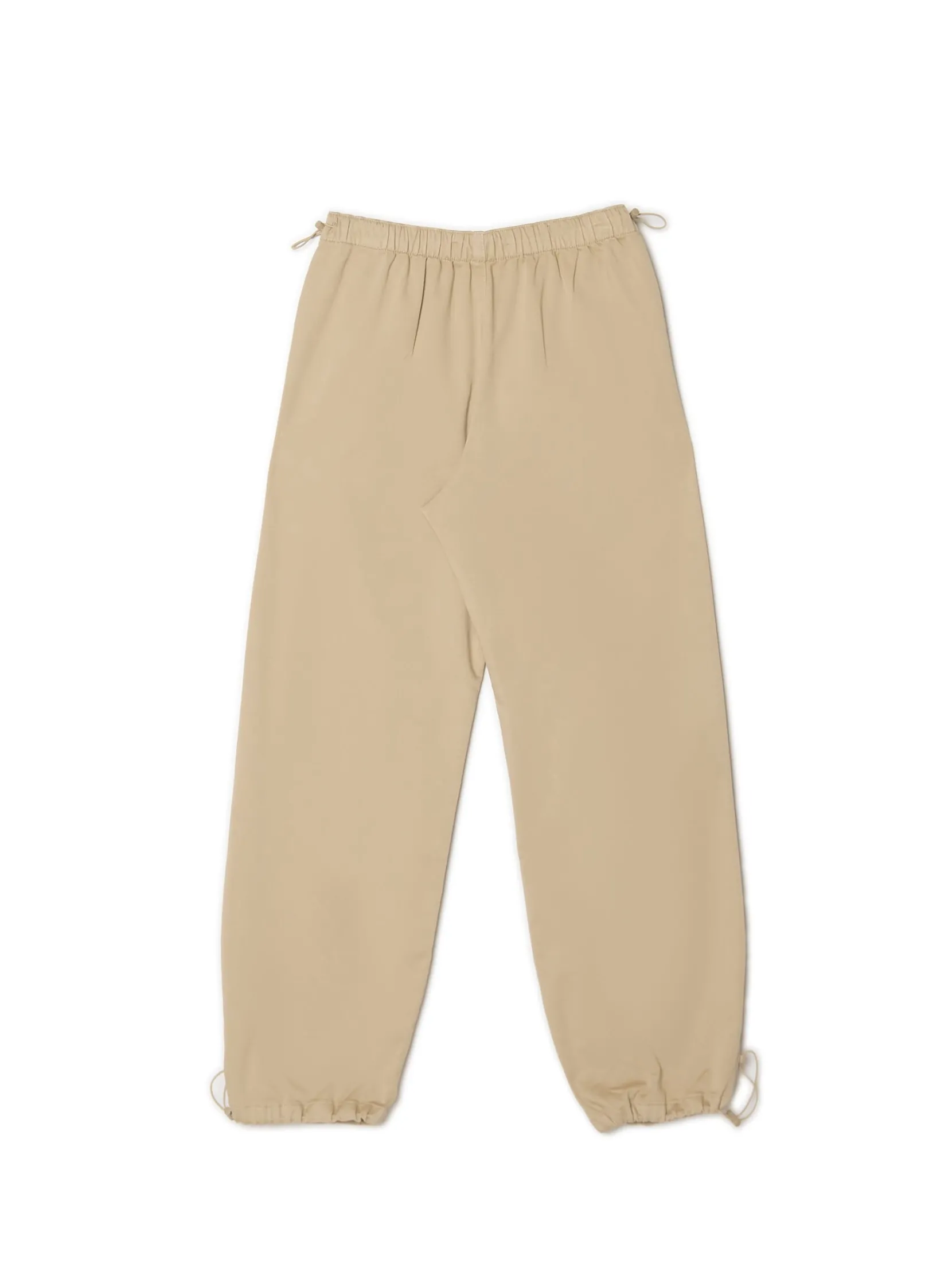 Hot Beżowe jeansy parachute Jeansy