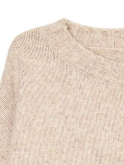 Outlet gładki sweter Swetry