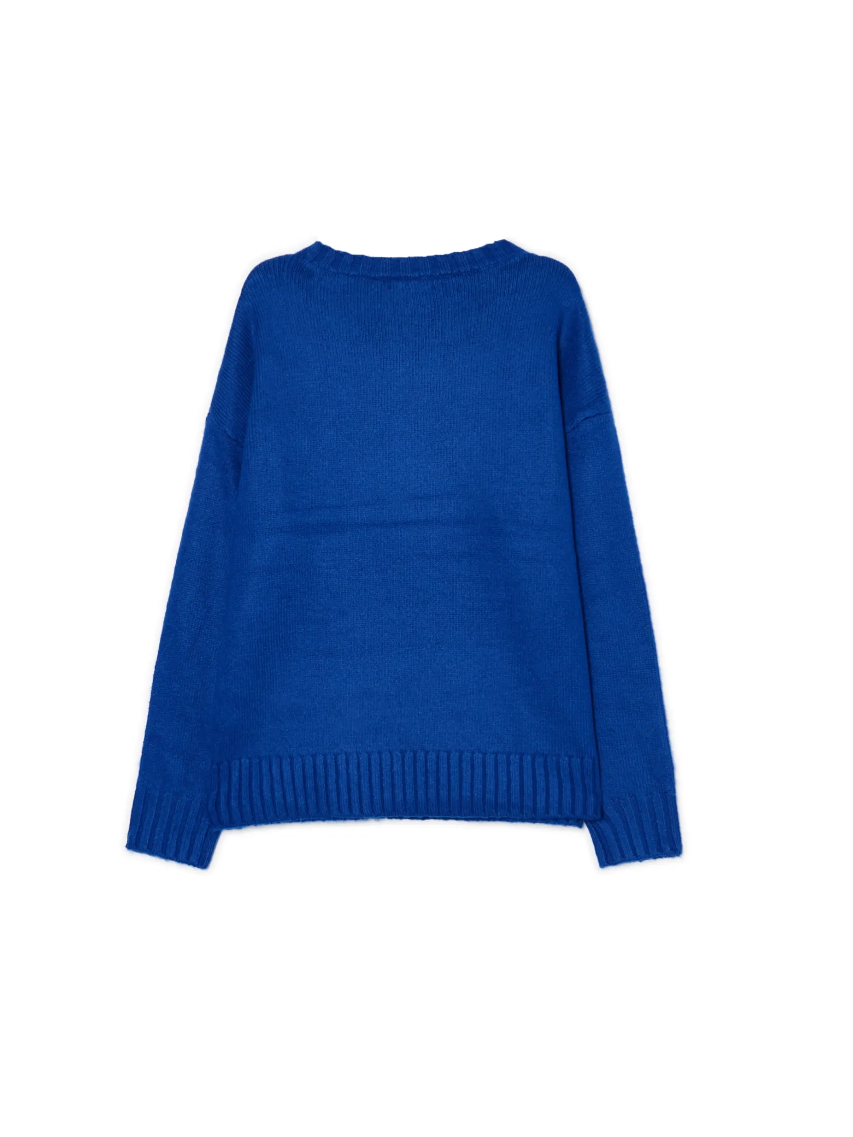 Sale Beżowy gładki sweter Swetry
