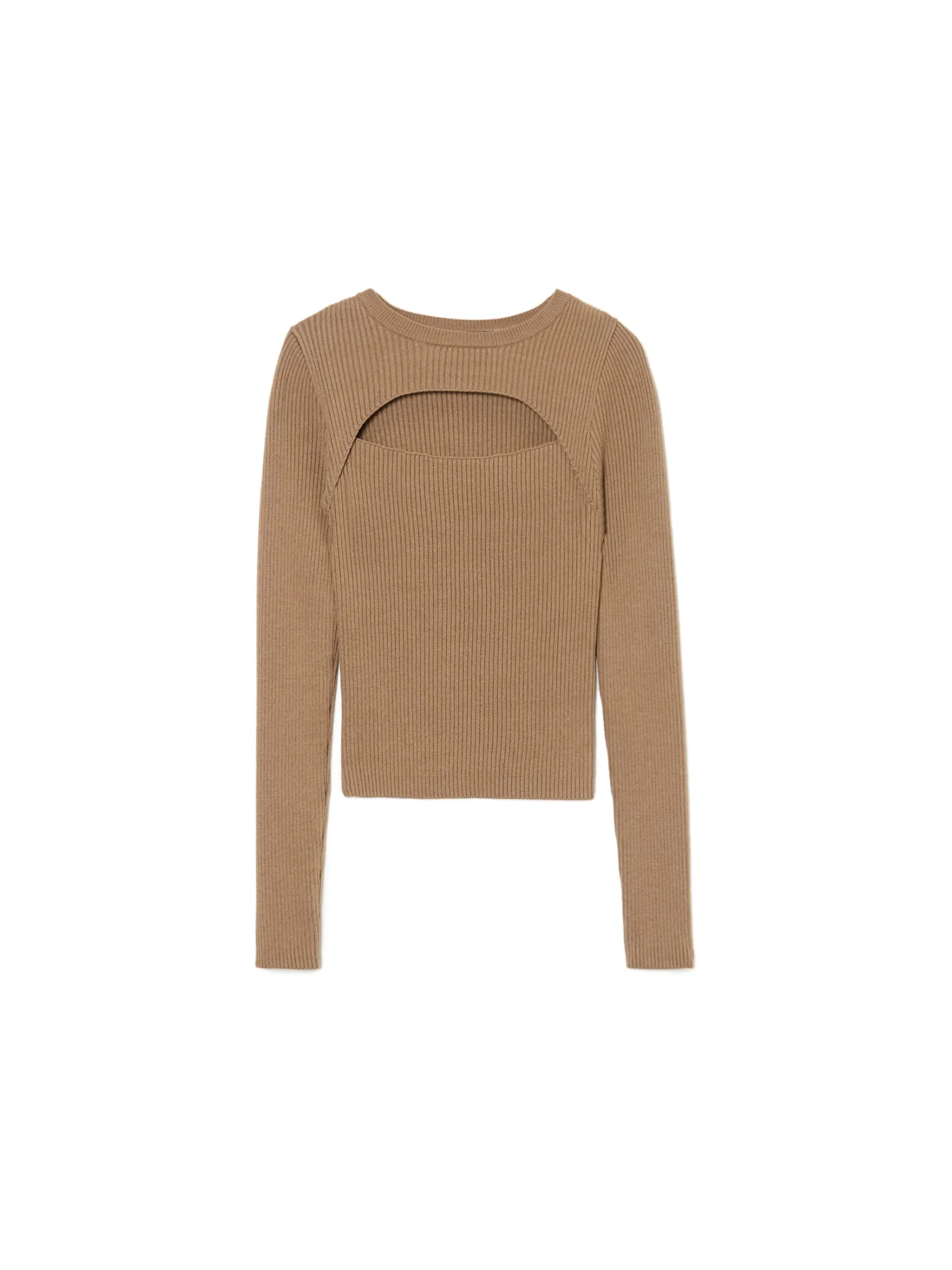 New sweter z wycięciem z przodu Swetry