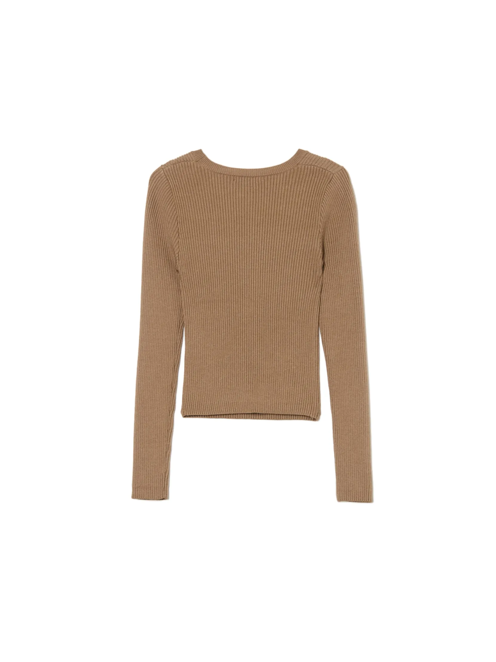 New sweter z wycięciem z przodu Swetry