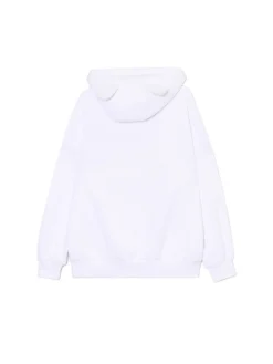Fashion Biała bluza hoodie Hello Kitty Bluzy