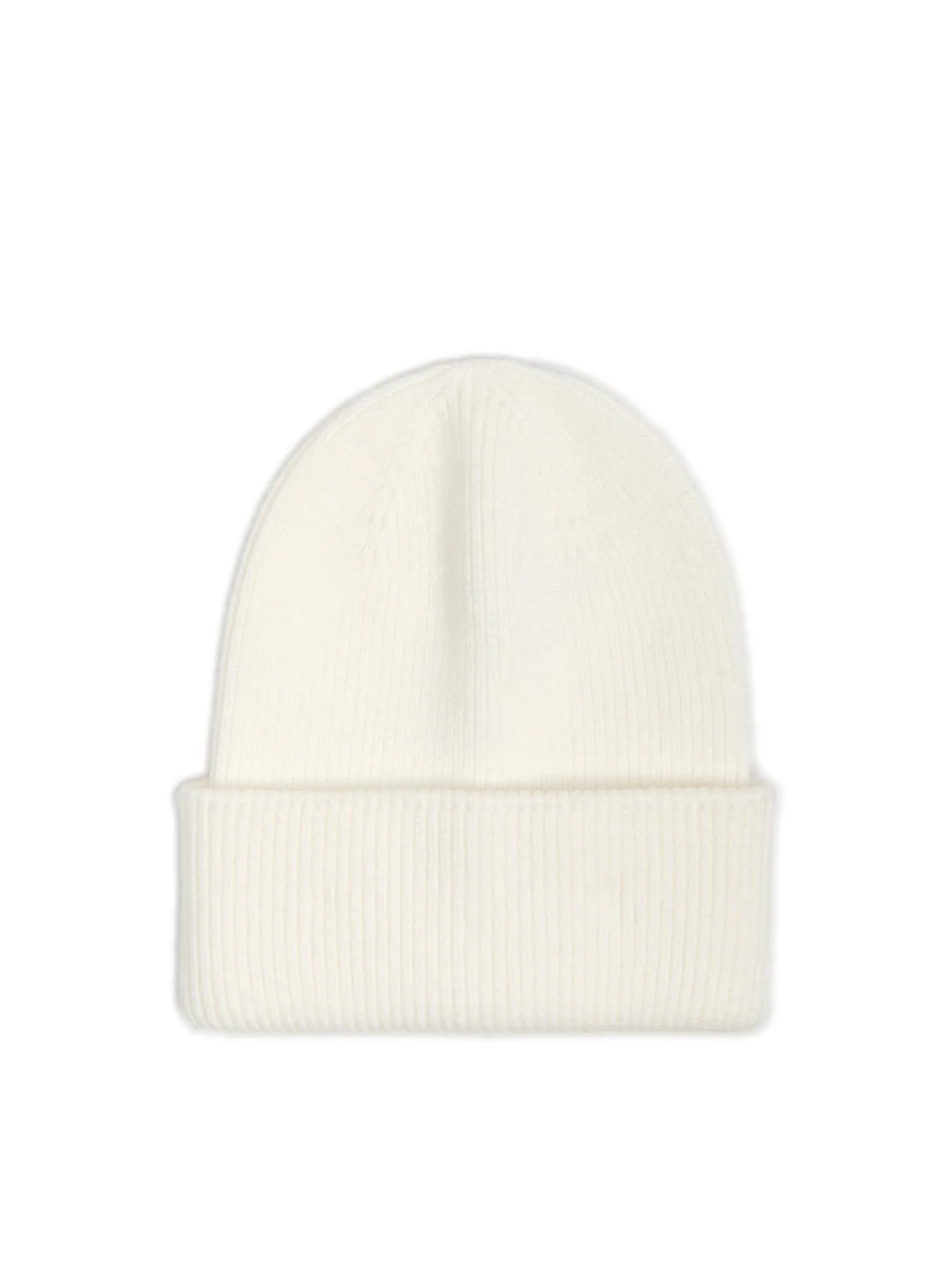 Hot Biała czapka beanie z dodatkiem wiskozy Czapki