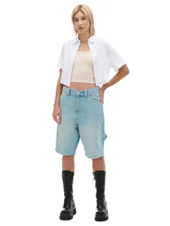 New Biała koszula w retro stylu Koszule, Bluzki