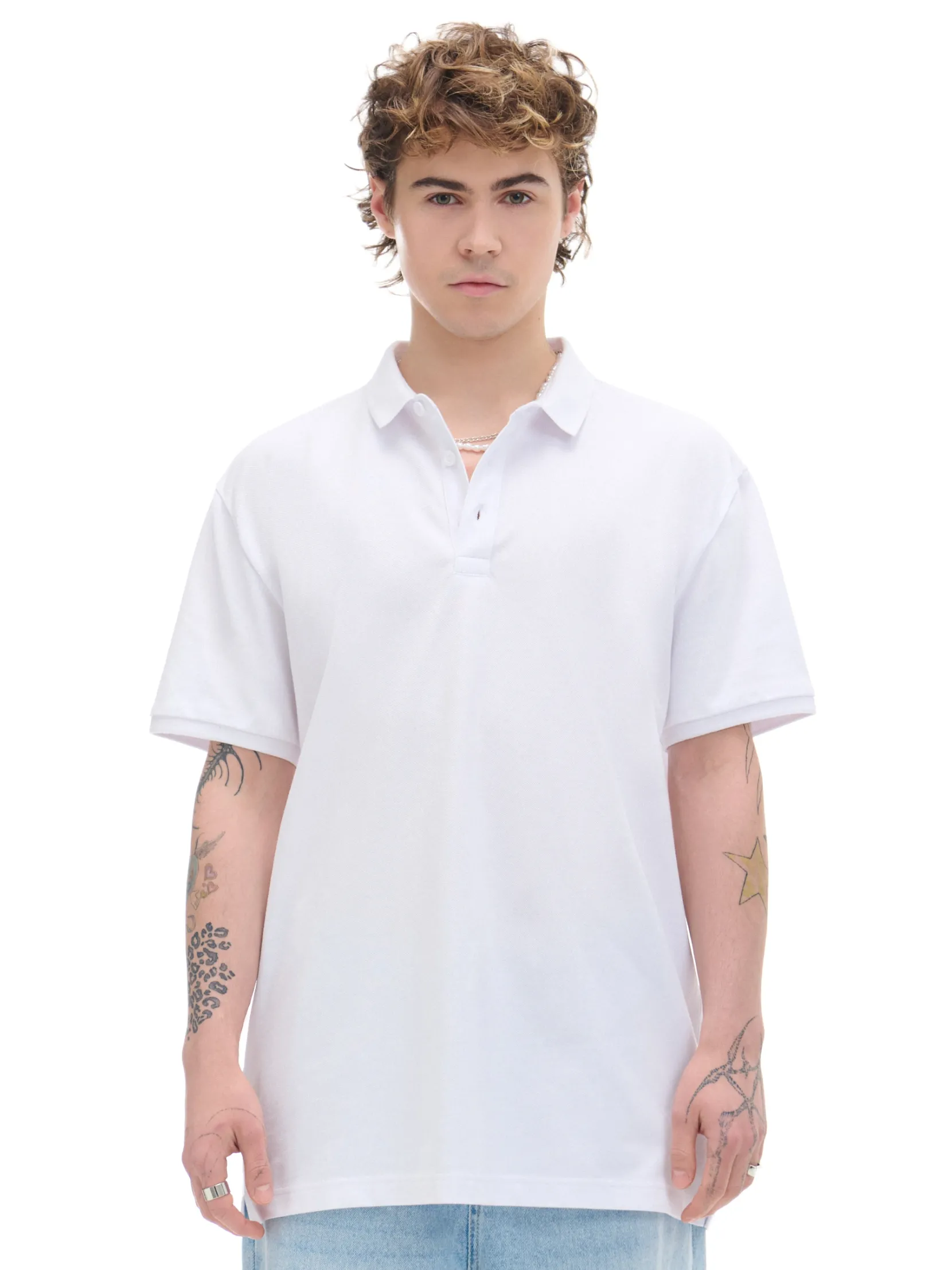 Best Biała koszulka polo Koszulki