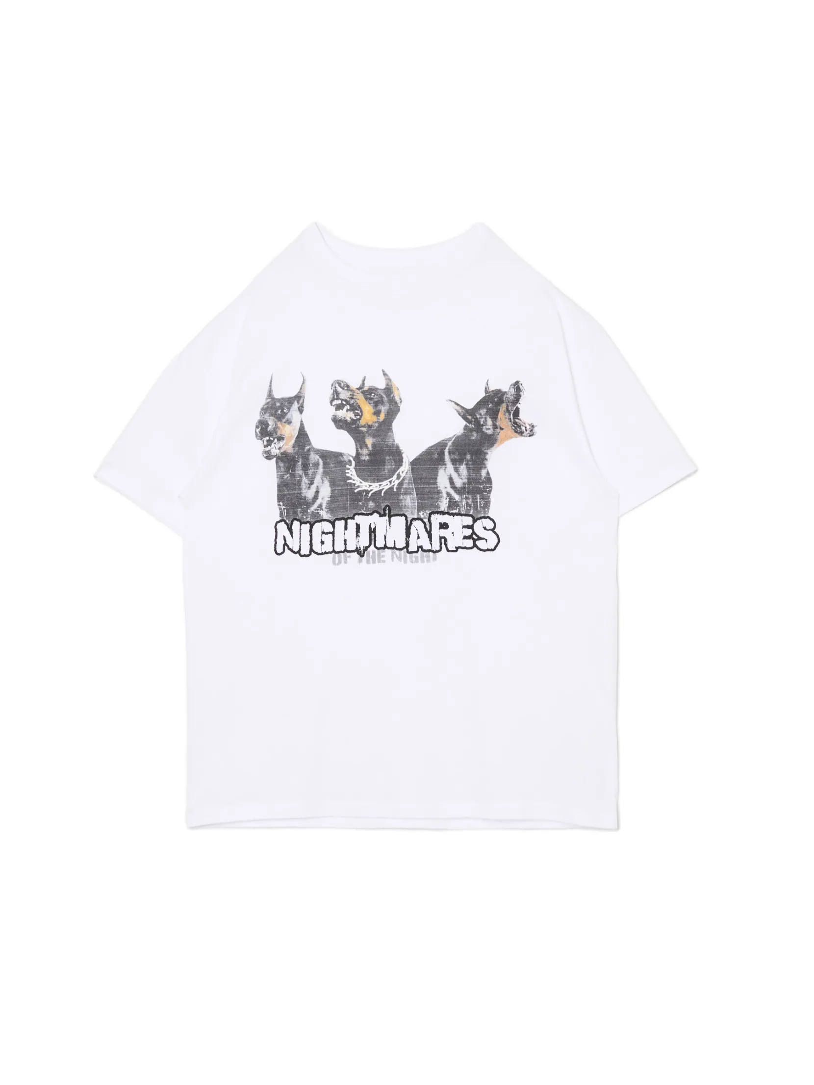 Hot Biała koszulka z dobermanami UNISEX Koszulki, Topy|Unisex