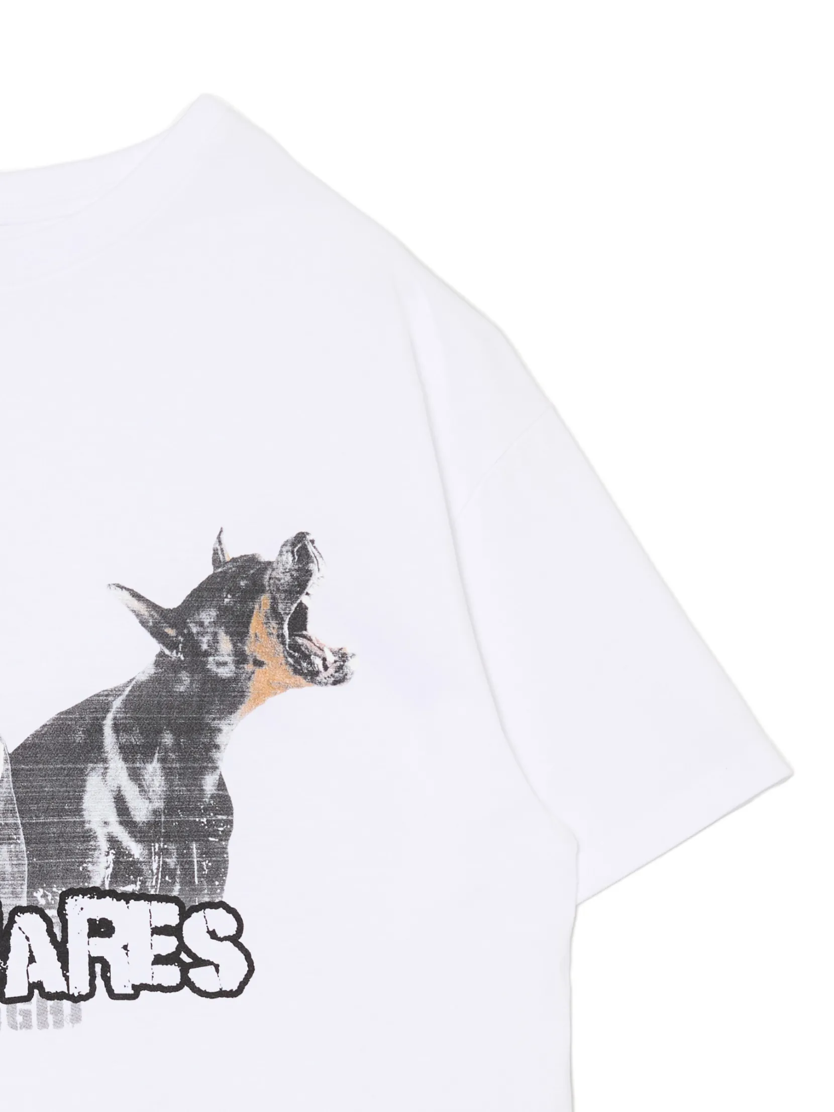 Hot Biała koszulka z dobermanami UNISEX Koszulki, Topy|Unisex