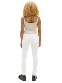 Sale Białe jeansy skinny Jeansy