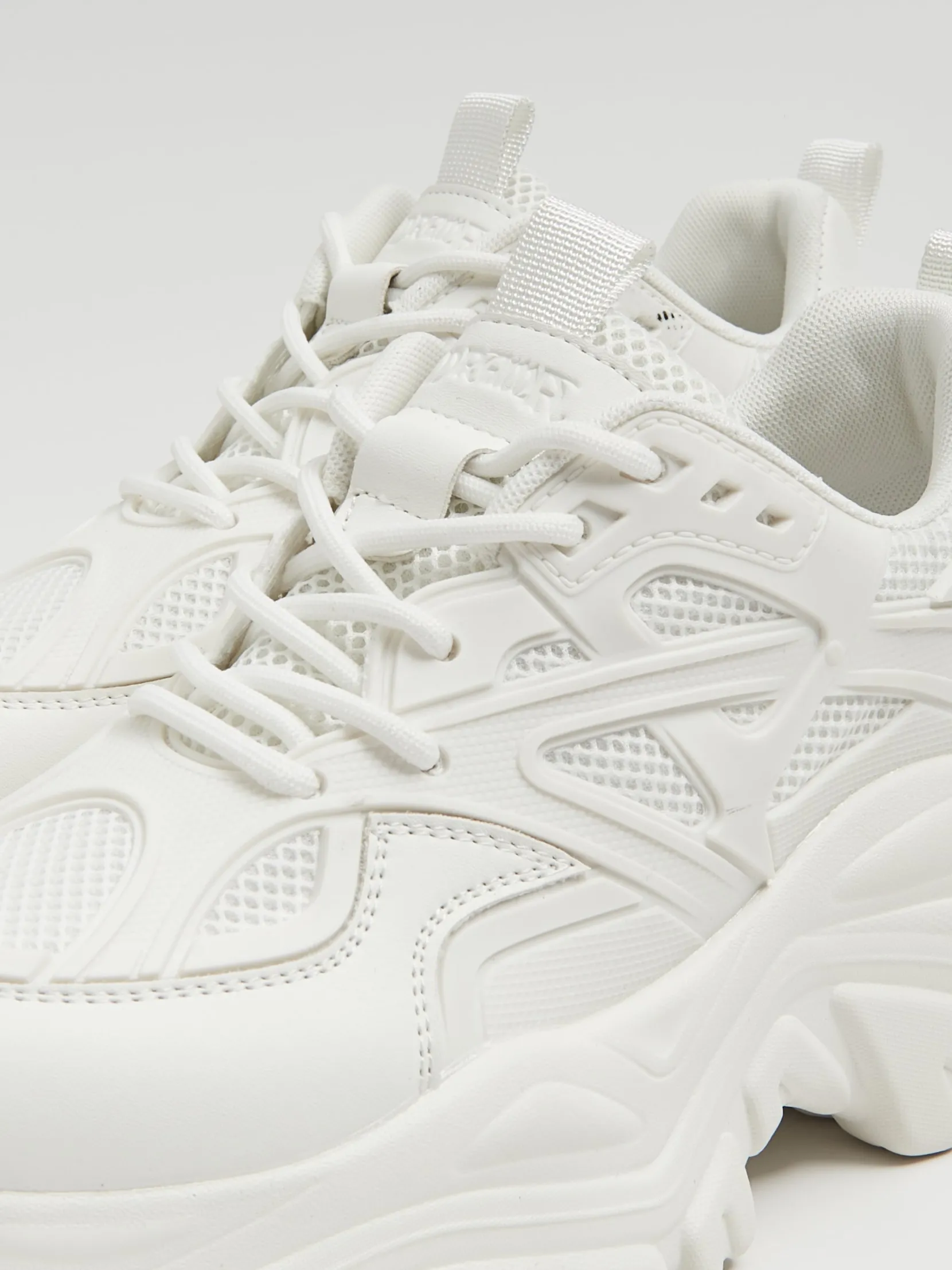New Białe sneakersy chunky Sneakersy
