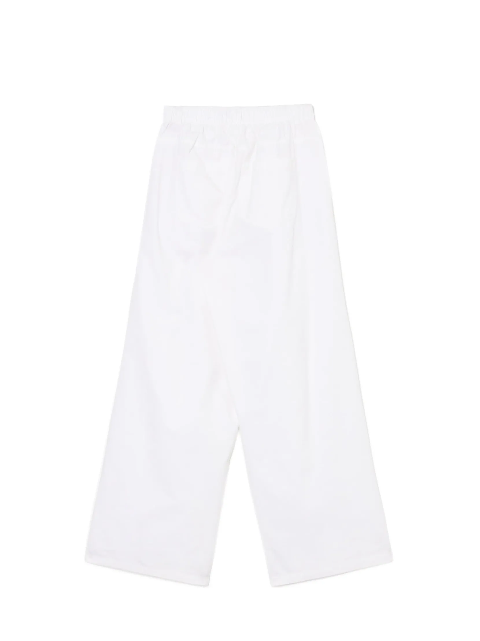 Clearance Białe spodnie wide leg Spodnie