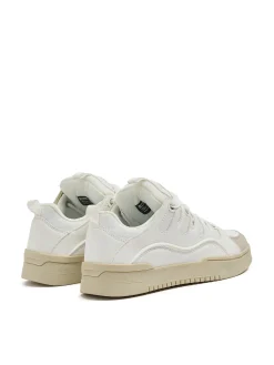 Clearance Białe sportowe sneakersy Sneakersy
