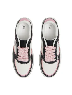 Fashion Biało-czarne sneakersy Hello Kitty Sneakersy