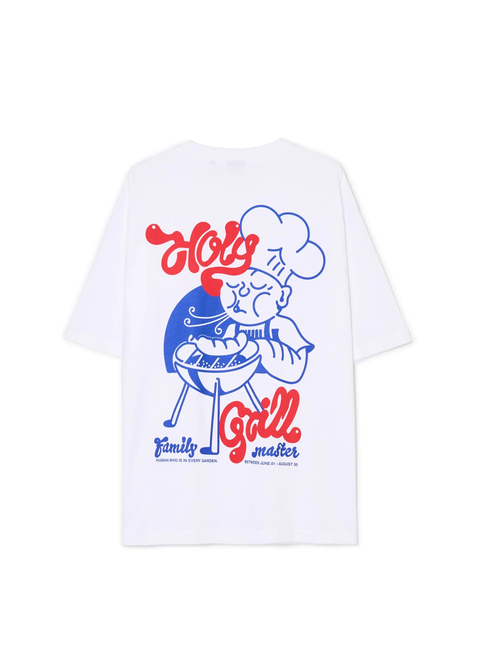Fashion T-shirt z grillowym nadrukiem Koszulki