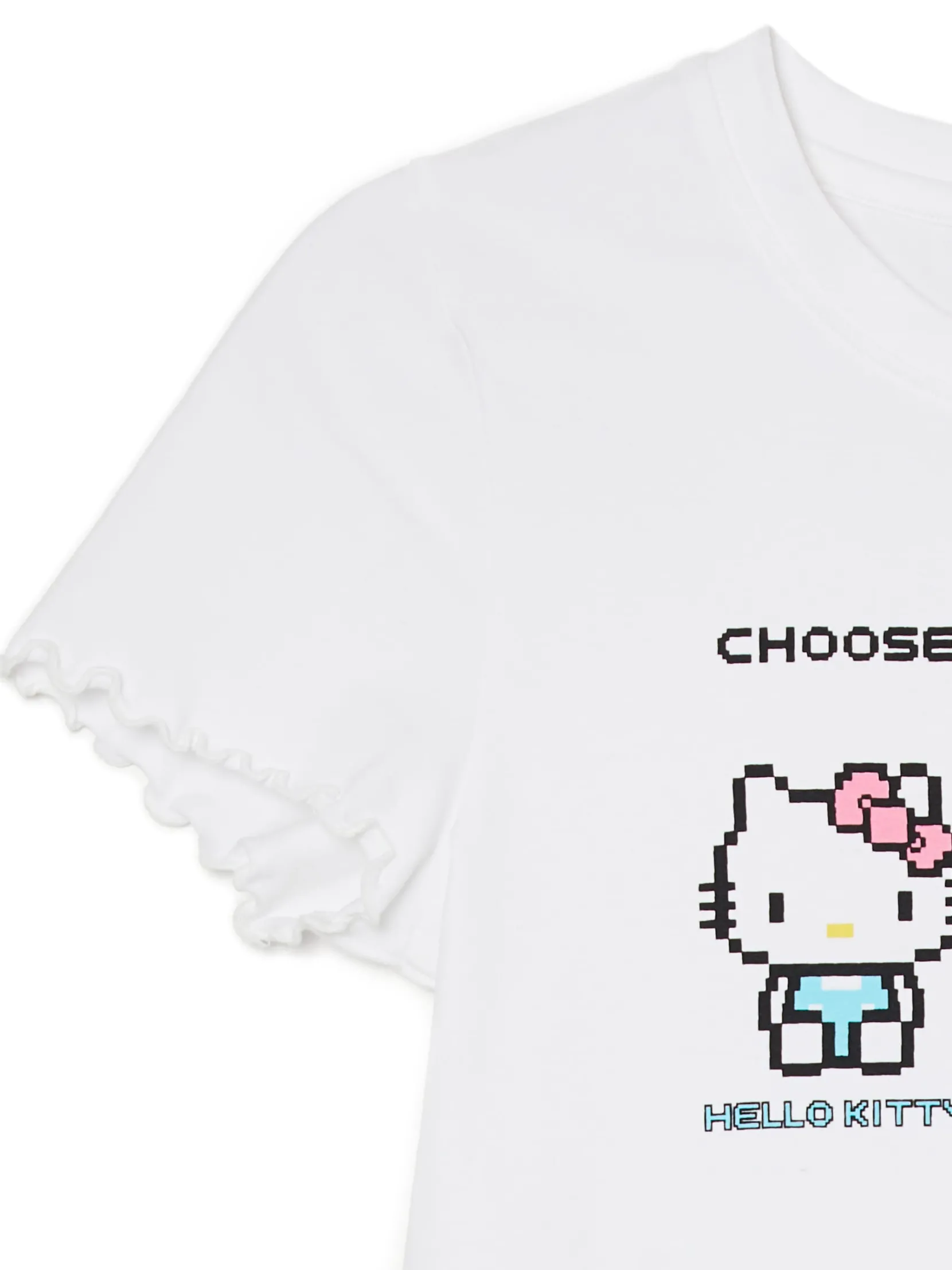 Best t-shirt z nadrukiem Hello Kitty Koszulki, Topy