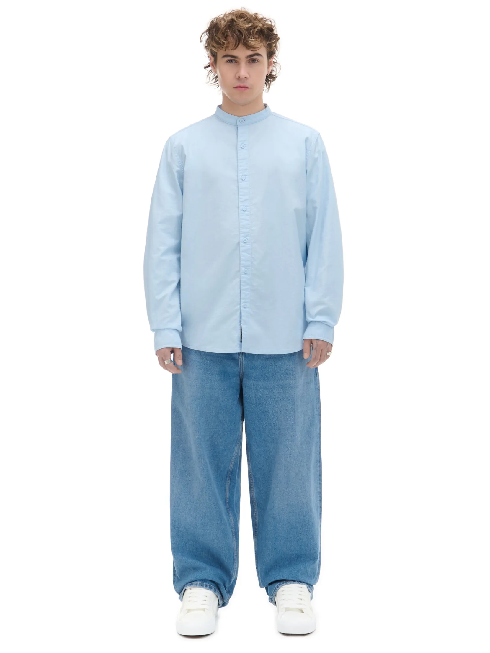 Fashion Błękitna koszula Koszule