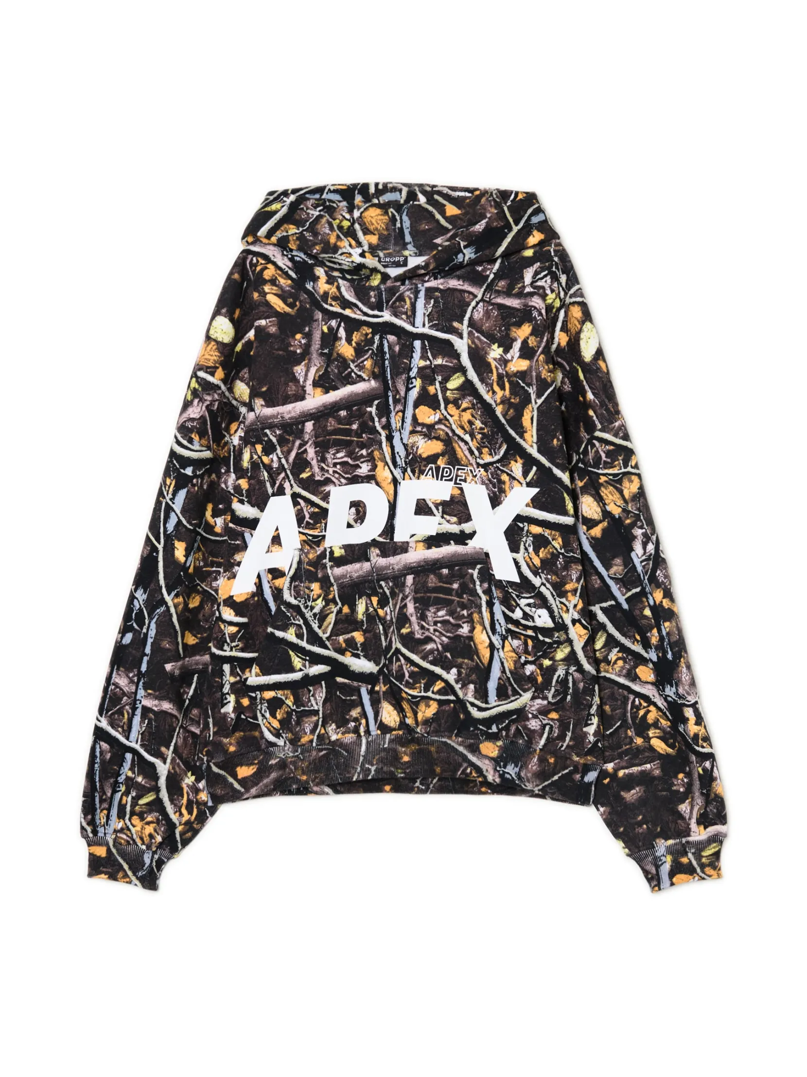 Hot Bluza hoodie z leśnym nadrukiem Bluzy