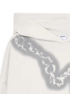 Outlet Bluza hoodie z motywem łańcucha UNISEX Unisex|Unisex