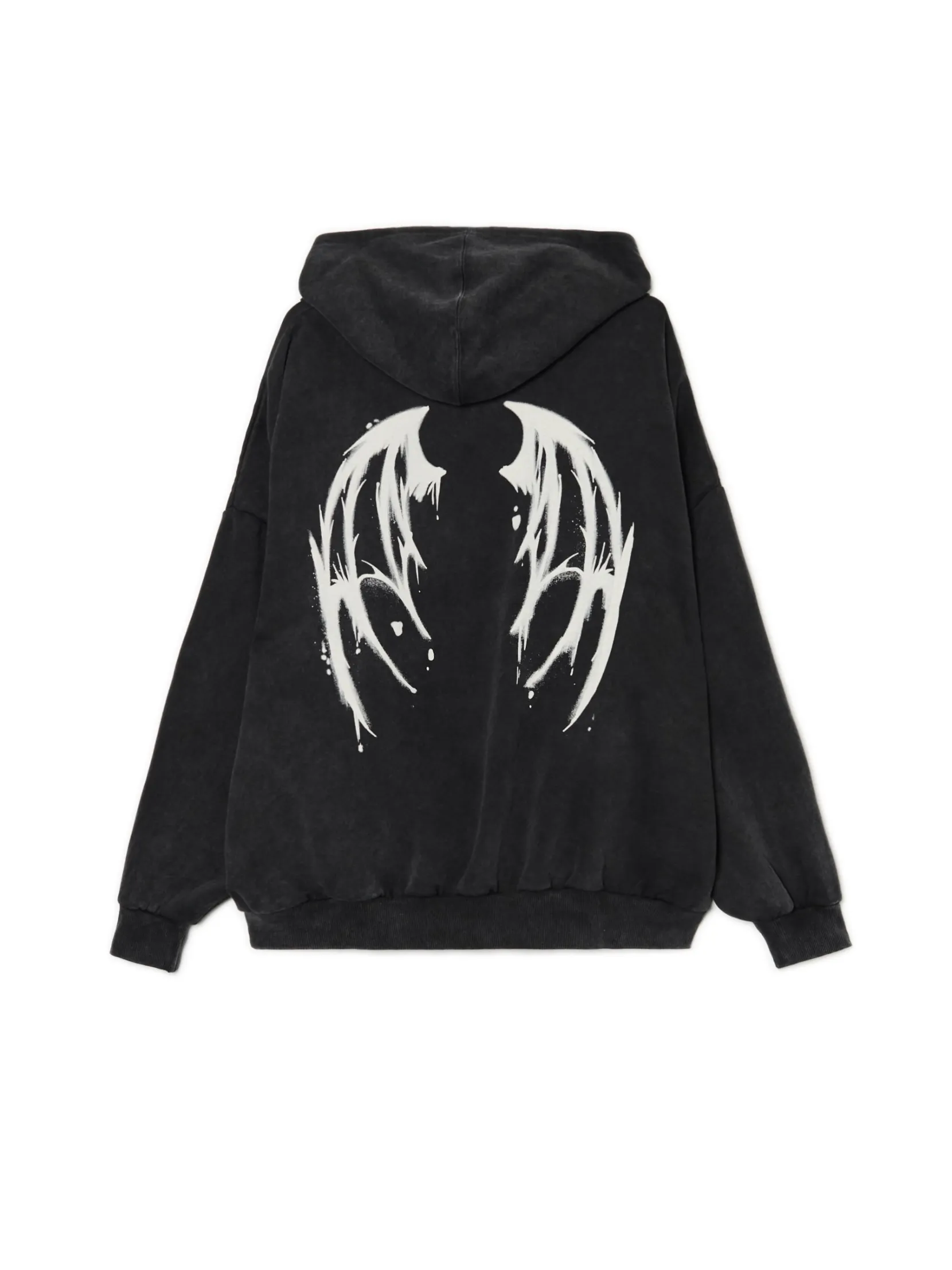 Clearance Bluza hoodie z motywem skrzydeł UNISEX Unisex|Unisex