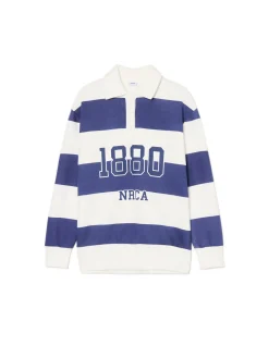 Discount Bluza w paski z aplikacją Bluzy