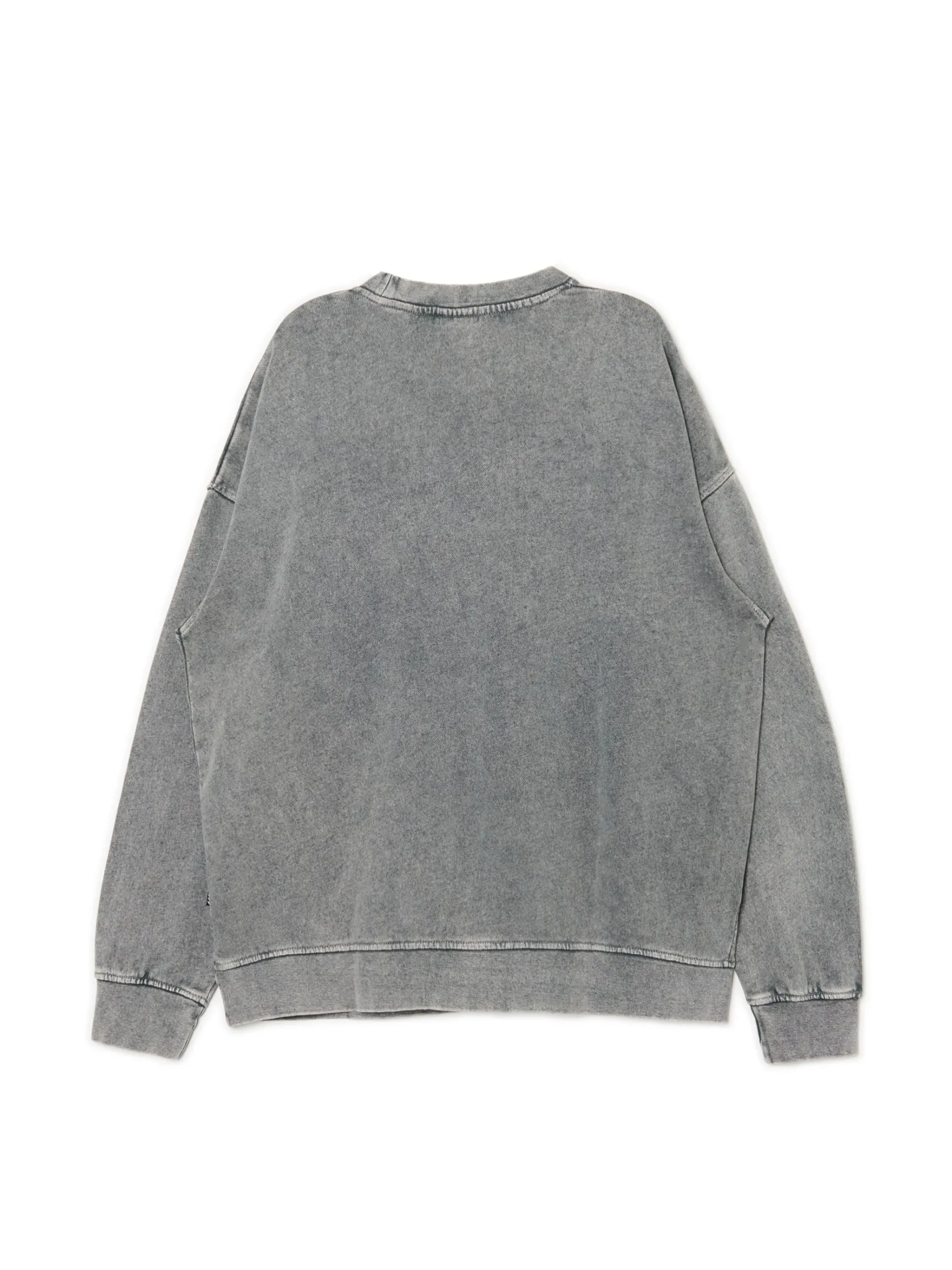 Discount Bluza z efektem sprania i napisem Bluzy