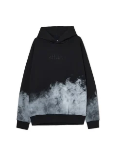 Hot Bluza z nadrukiem dymu Bluzy