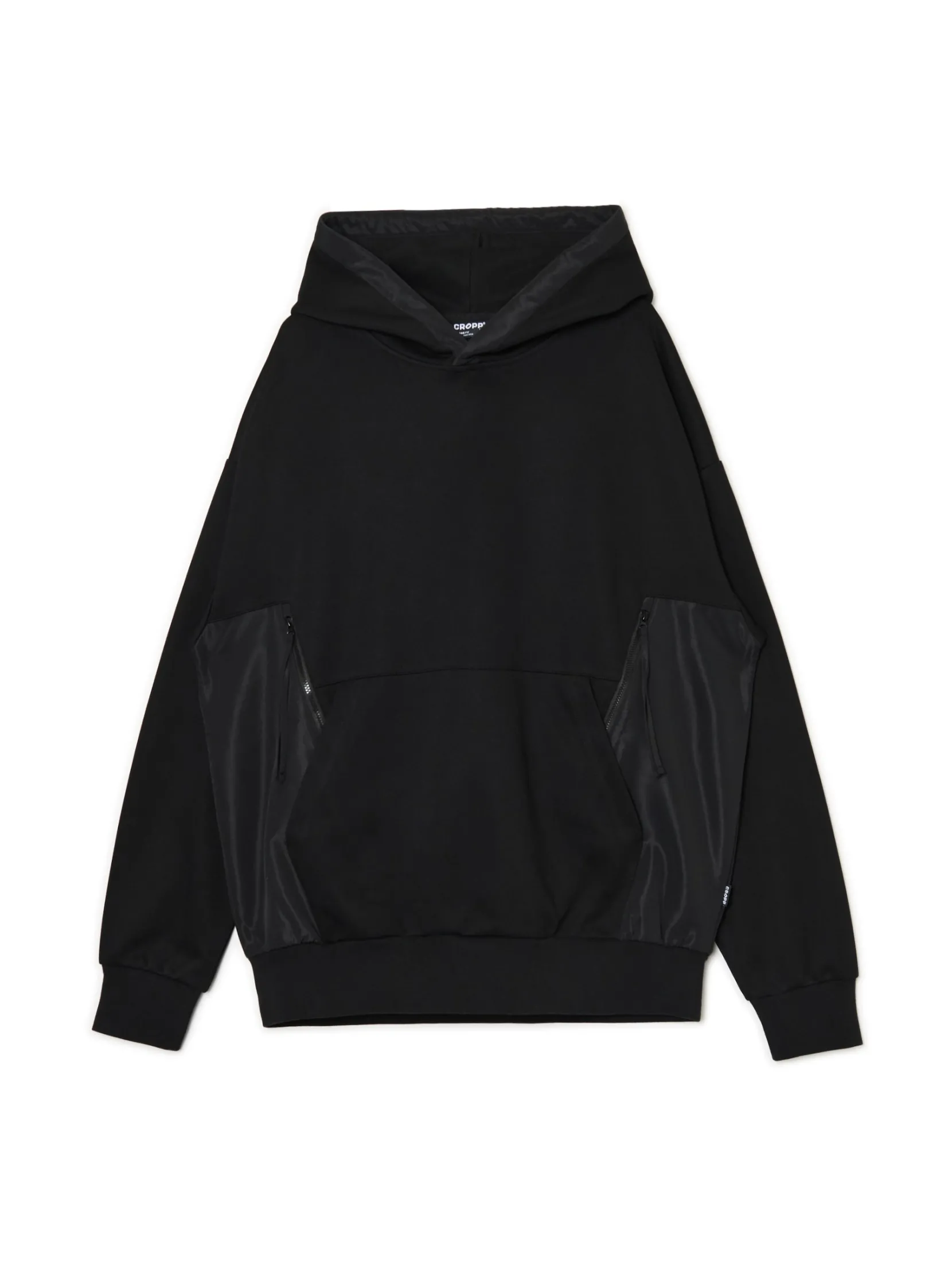 Outlet Bluza z tkaninowymi wstawkami Bluzy