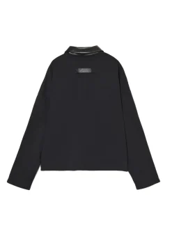 Clearance Bluza ze skórzanym kołnierzykiem Bluzy