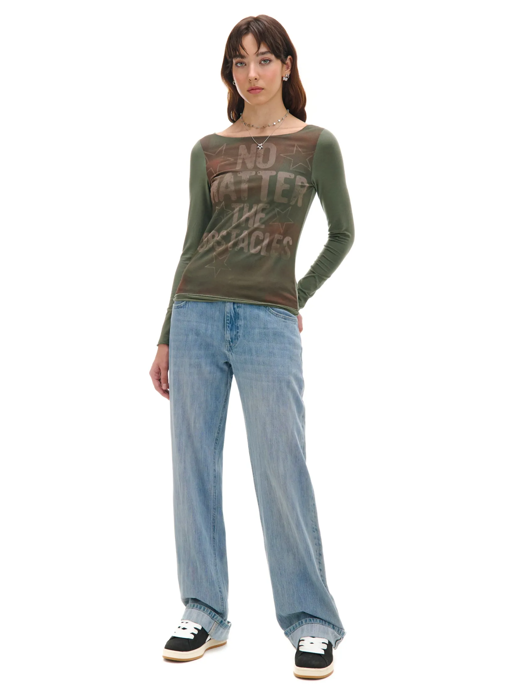Discount Bluzka w stylu western Koszulki, Topy