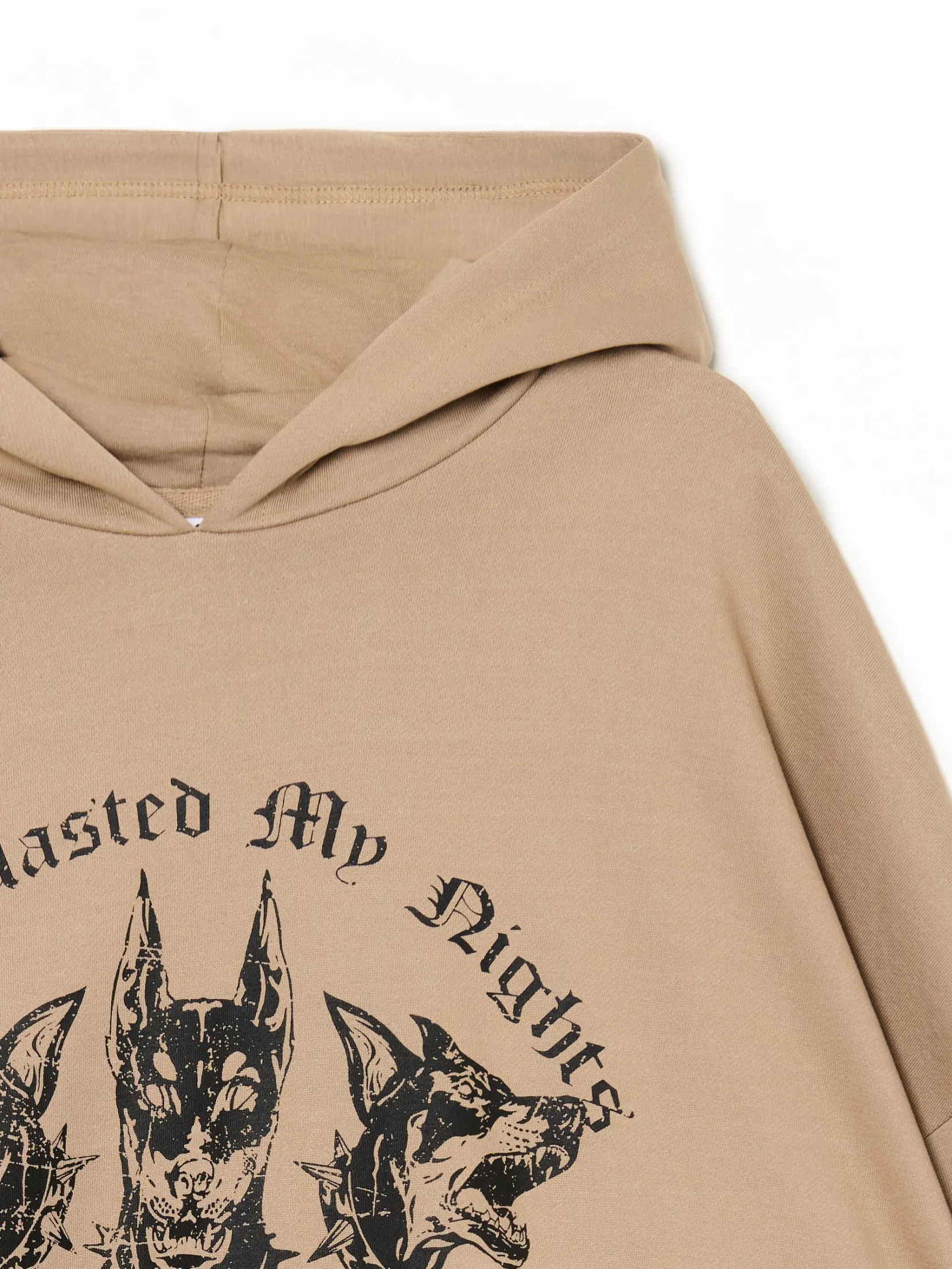 Discount Brązowa bluza hoodie z dobermanami UNISEX Unisex|Unisex